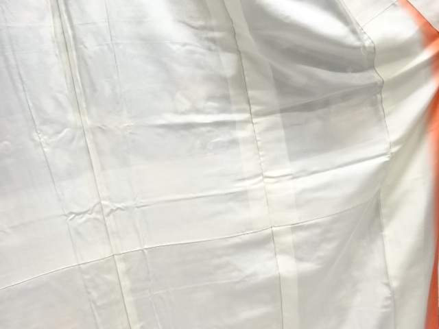  草花に仕覆模様小紋着物